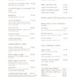 Menu Bloom House Marrakech January 2024 153621-448400